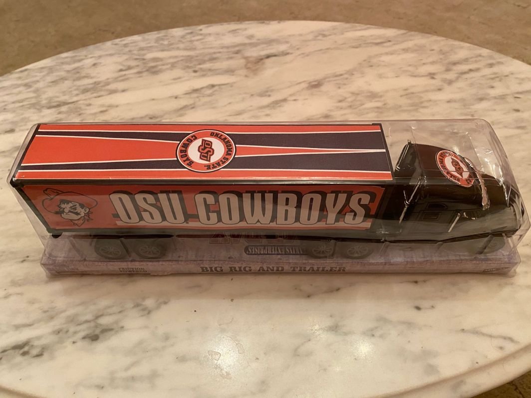 Oklahoma State Cowboys Big Rig and Trailer