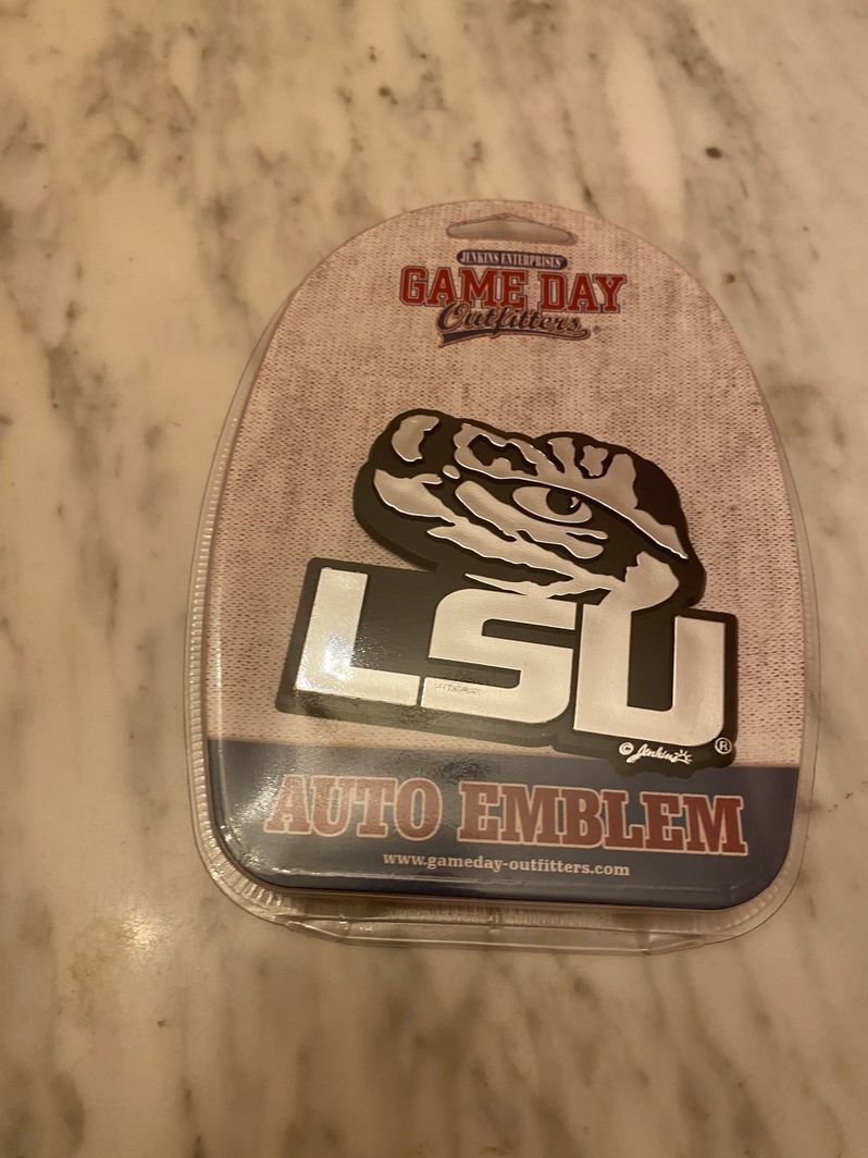 LSU Tigers Car Emblem