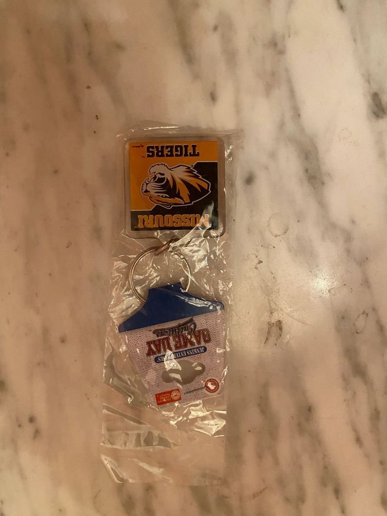 Missouri Tigers Keychain