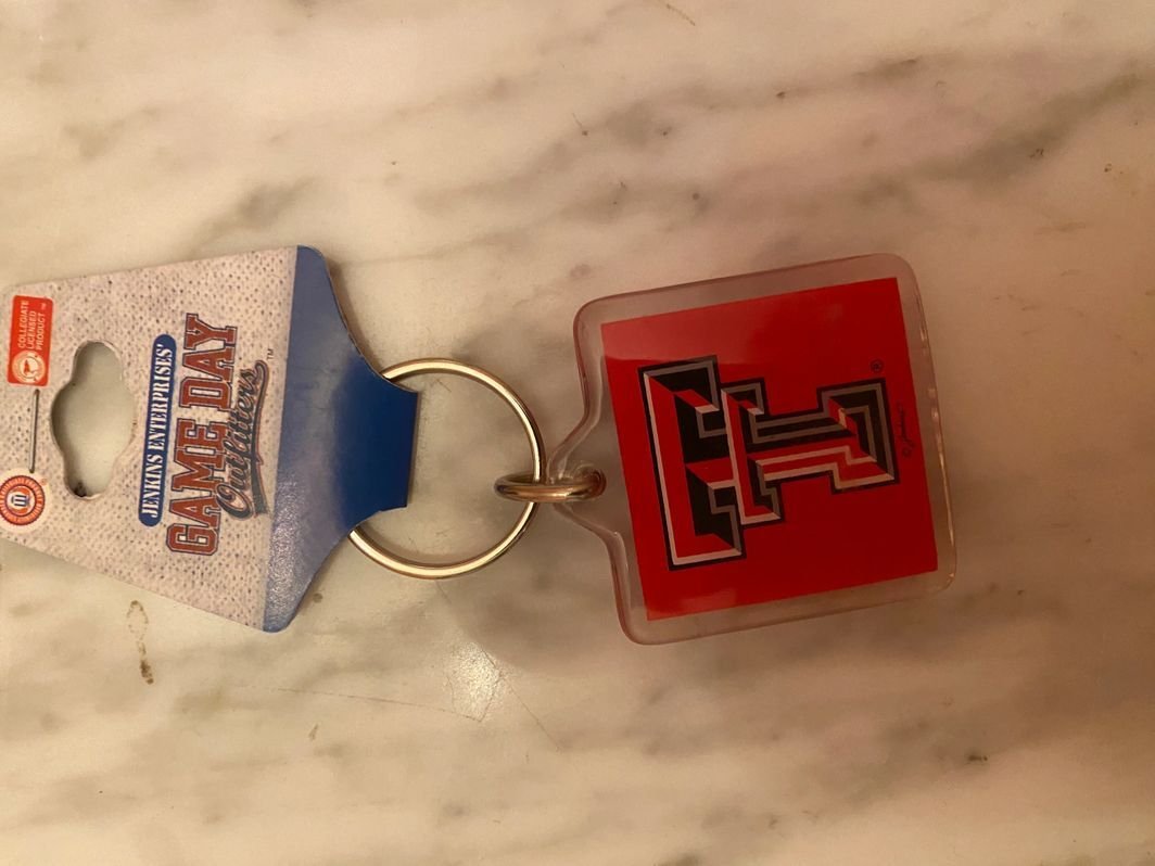 Texas Tech Red Raiders Keychain