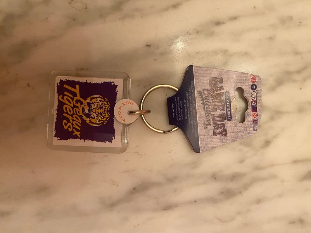 LSU Tigers Keychain
