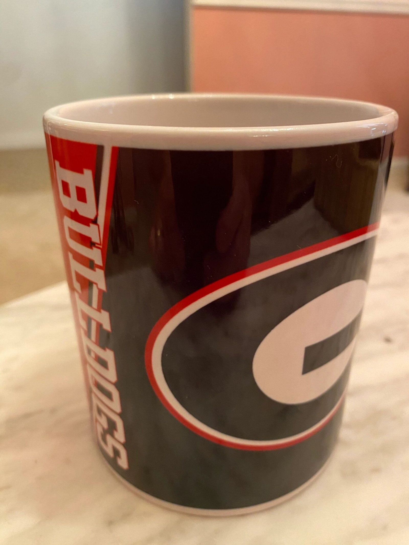 Georgia Bulldogs Black Mug