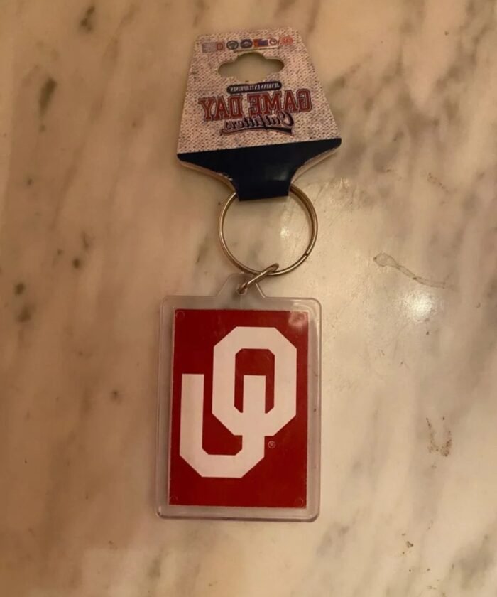 OU college football keychain