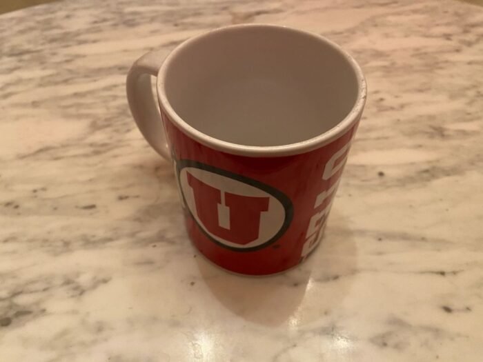 Utah Utes college football coffee mug