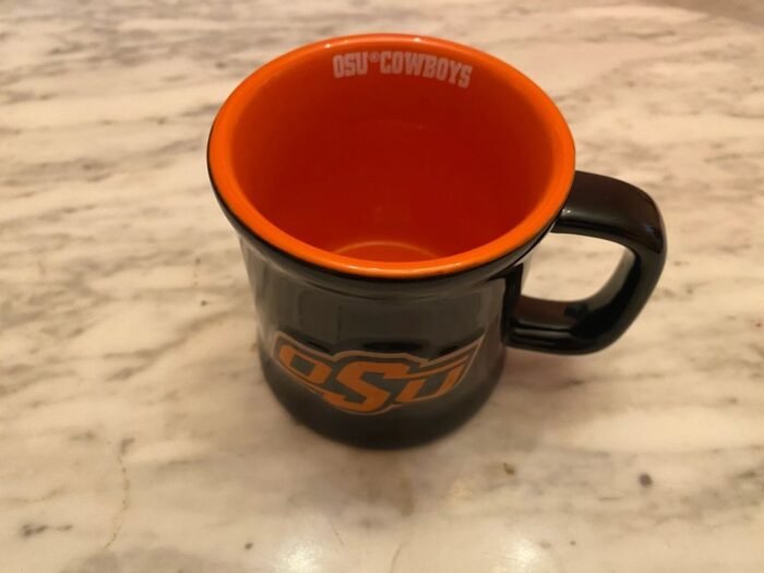 Oklahoma State college football mug