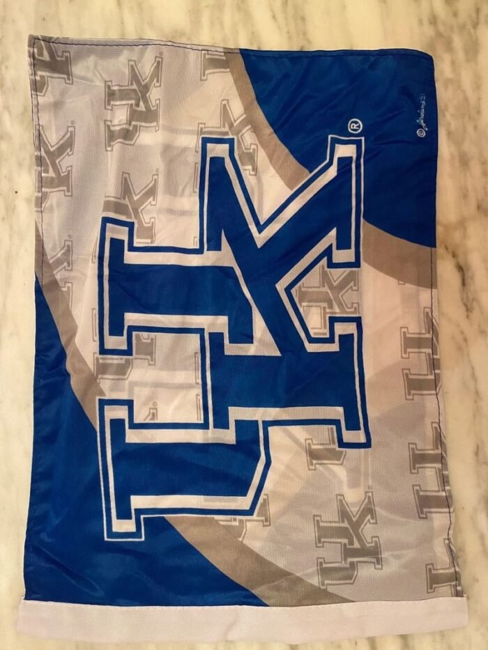 Kentucky Wildcats college football team logo mini flag