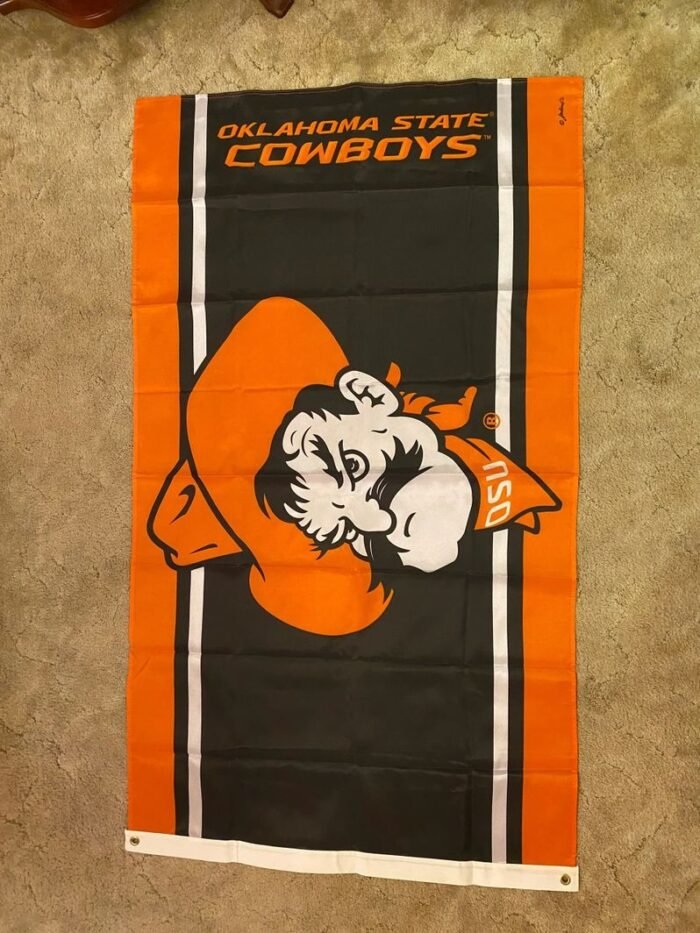 Oklahoma State Cowboys college football Flag