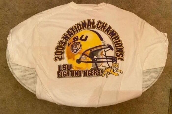 LSU Tigers 2003 National Champions tee shirt X Large